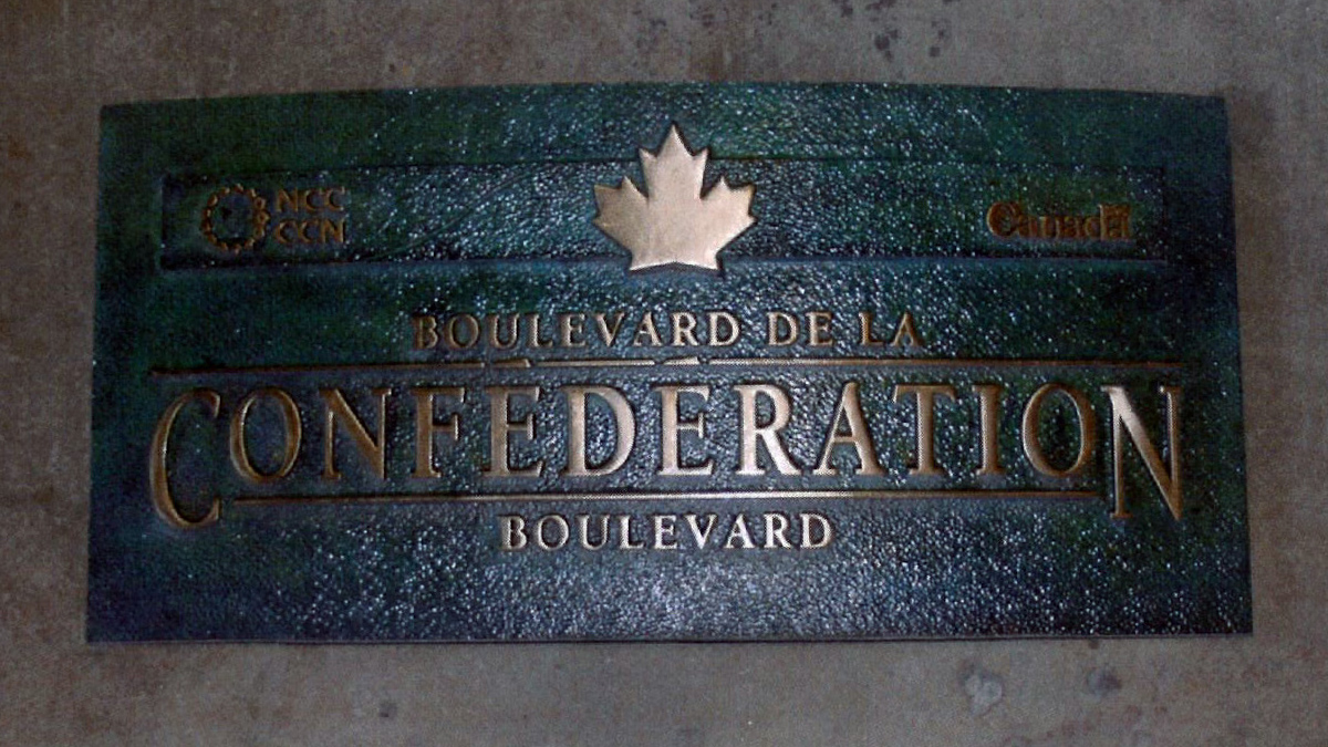 Bronze City Map of Ottawa Research Casting International